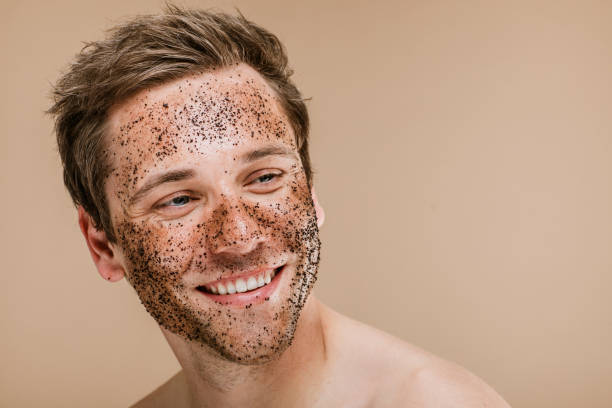 istock Happy man scrubbing his face 2157060009