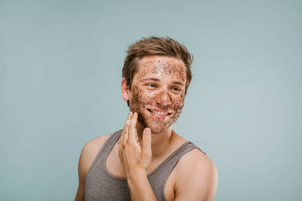 istock Happy man scrubbing his face 2157060014
