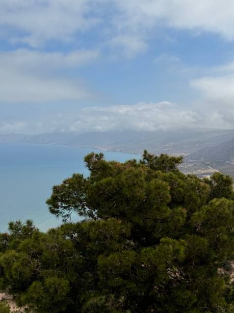 istock Island-like area perched on a cliff edge 2157065782