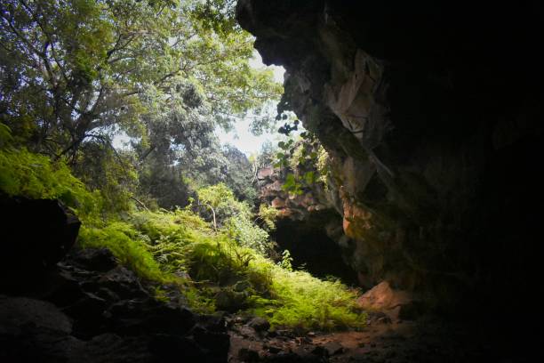 istock Caves located at Mt Suswa Kenya, formed during previous volcanic activity 2157068353