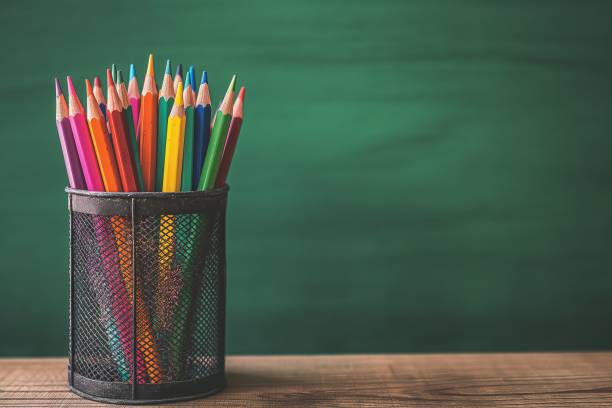 istock Background of pencil barrel in class 2157072204