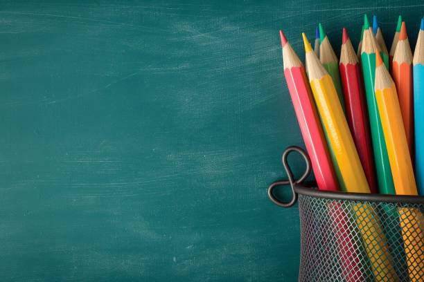 istock Background of pencil barrel in class 2157072209