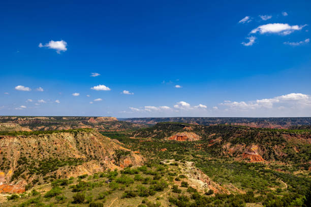 istock a wide valley with mountains on either side and green hills on both sides 2157072526