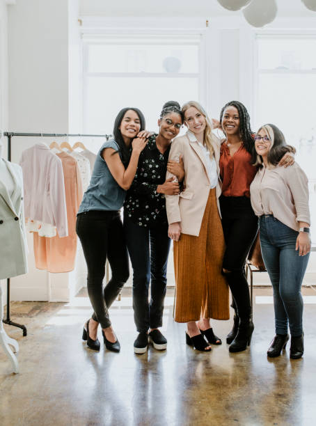 istock Young female designers in a boutique 2157075064