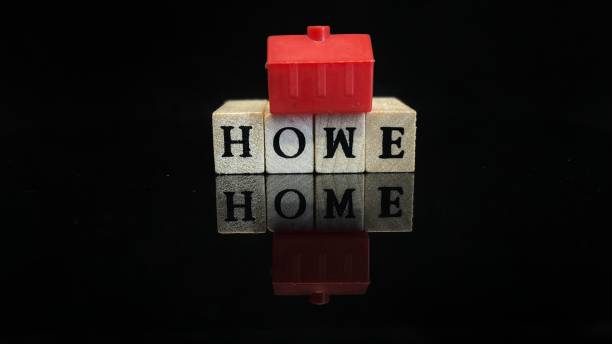 istock Red house with 