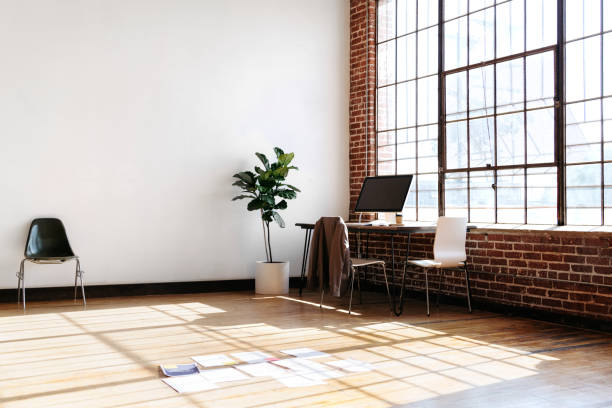 istock Paperwork on wooden floor in the office 2157080212