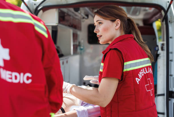 istock Day in a life of a paramedic workers 2157081681