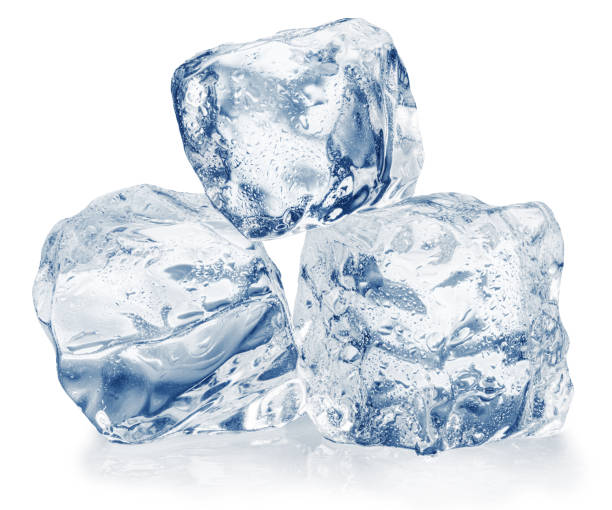 istock Perfect ice cubes on white background. File contains clipping paths. 2157083182