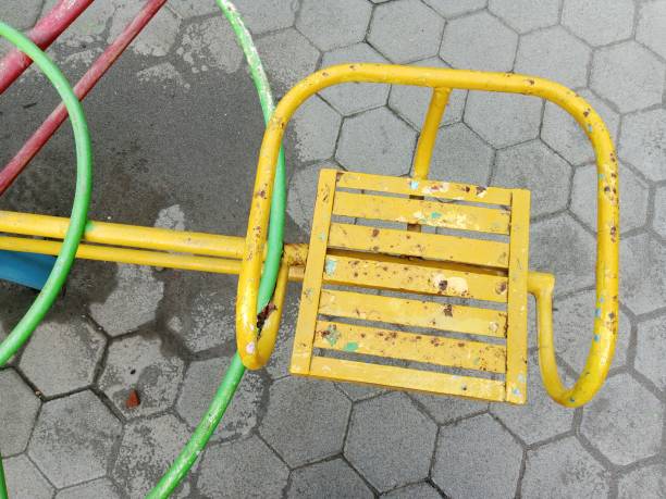 istock Close up of colorful playground 2157084874