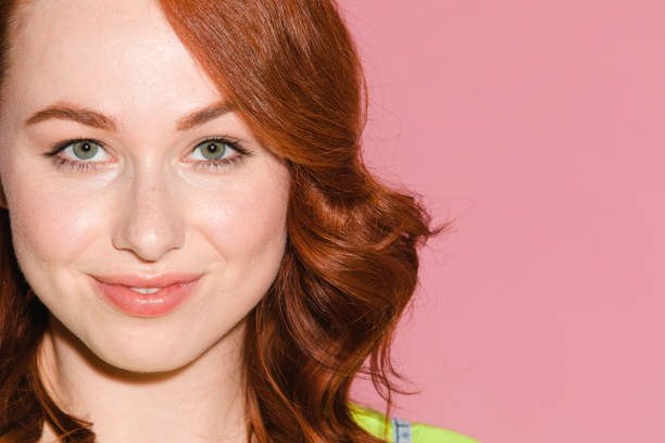 istock Happy red headed woman portrait 2157087791