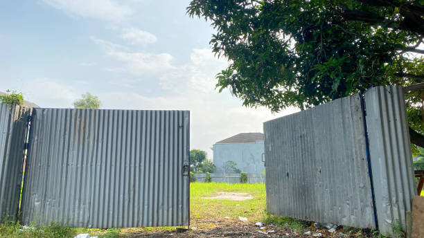 istock Gate Metal Fence 2157093323