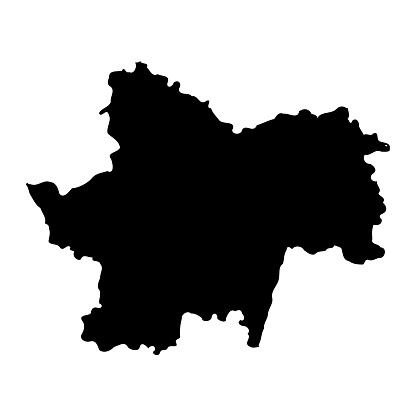 Ilustración de Mapa Del Departamento De Saona Y Loira División