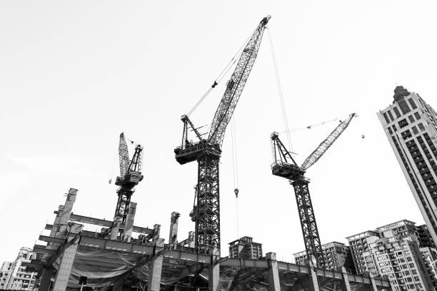 istock Building construction site in Kaohsiung, Taiwan. 2157101900