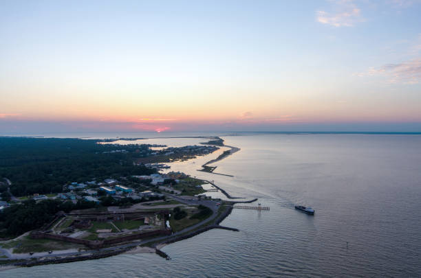 istock Dauphin Island, Alabama at sunset in June 2157104634