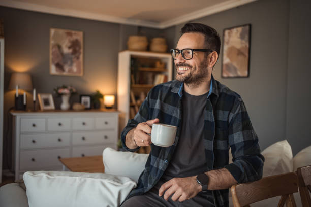 istock My mornings start like this, I enjoy my morning coffee 2157104869