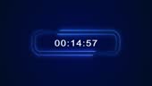Countdown Timer Hud Futuristic Interference Countdown Timer Modern Hi Countdown Timer Hud Futuristic Interference Countdown Timer Modern Hi