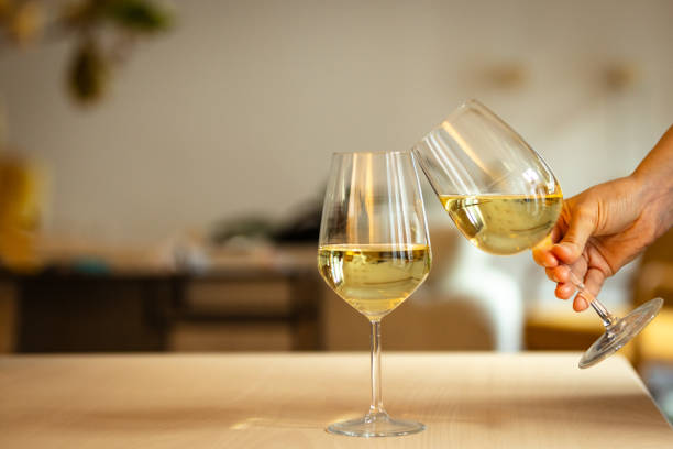 istock A woman is holding a wine glass. 2157110949