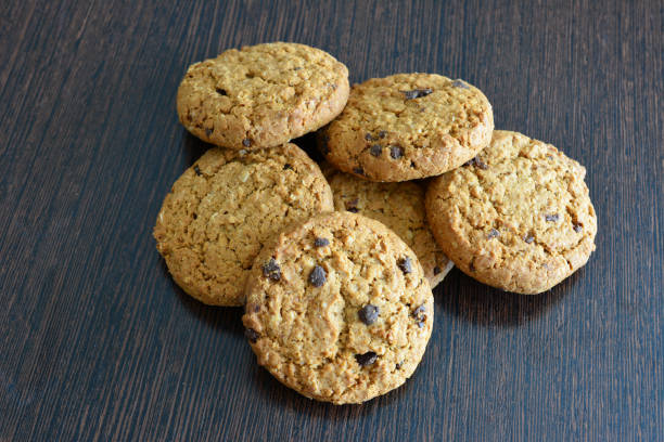 istock a pile of cookies with chocolate chips top view 2157111275