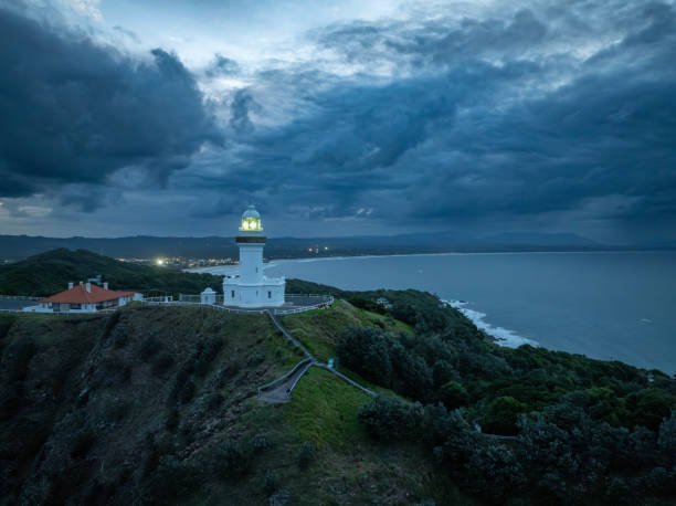 istock Cape Byron Lighthouse at sunset, Byron Bay, Australia 2157112138