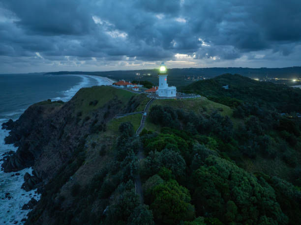 istock Cape Byron Lighthouse at sunset, Byron Bay, Australia 2157112158