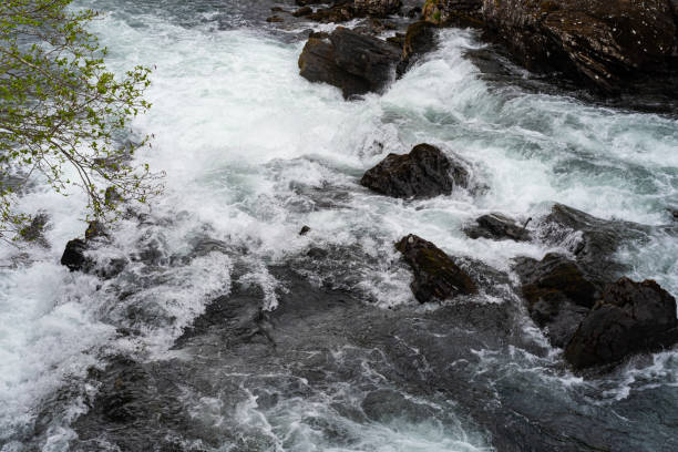 istock Olden - Norway - May 17 - 2023 - River and mountains 2157129080