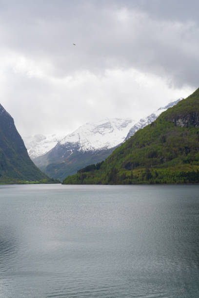 istock Olden - Norway - May 17 - 2023 - River and mountains 2157129108