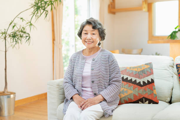 istock Senior woman with a smile. 2157131914