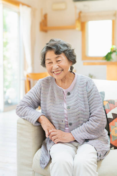 istock Senior woman with a smile. 2157131925