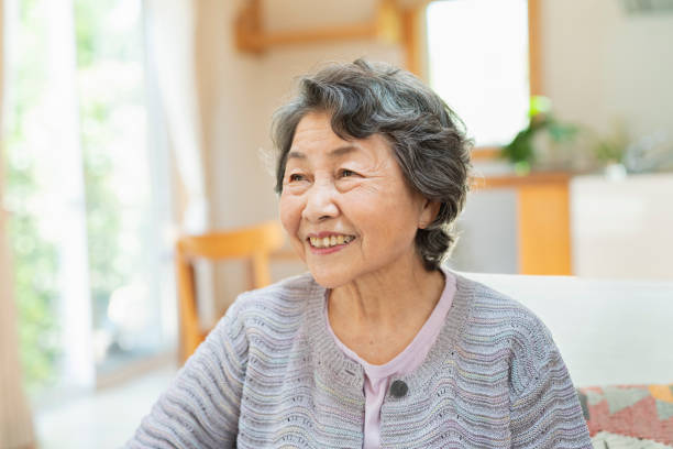 istock Senior woman with a smile. 2157131942