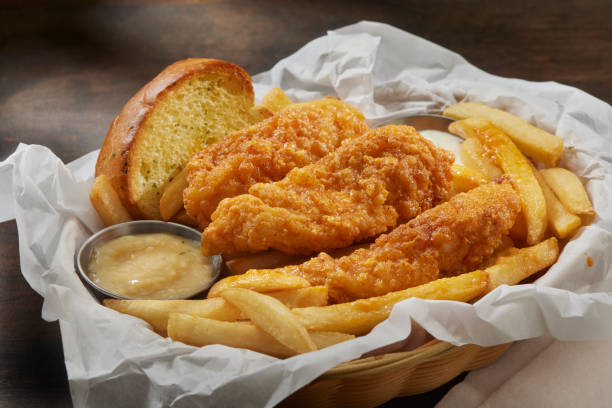 Crispy Nashville Fried Chicken Tender Basket