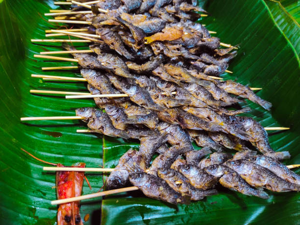 food at a local Indonesian restaurant