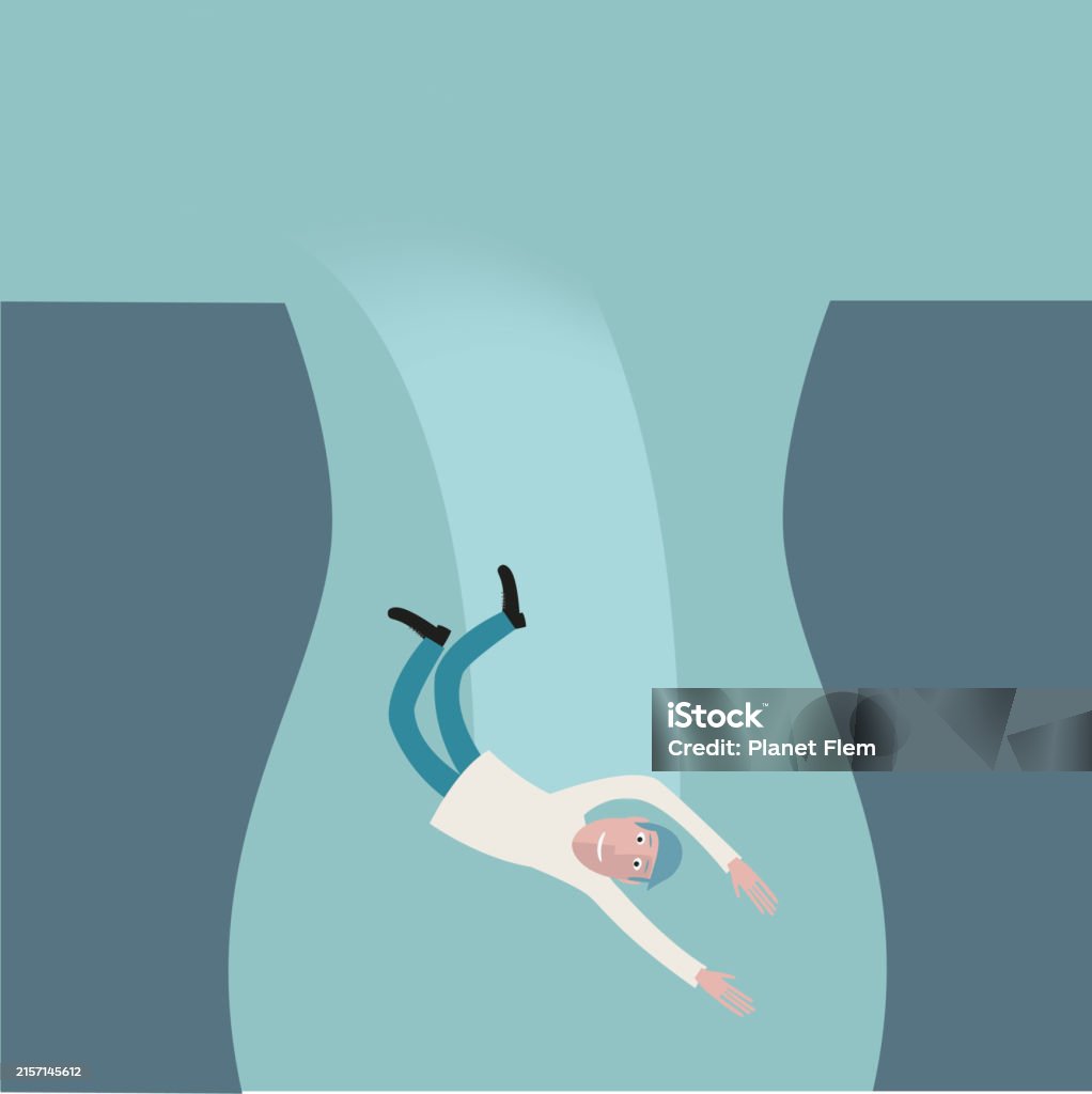 Falling For Falling For Her Stock Illustration - Download Image Now - Adult, Adults ...