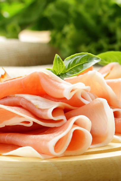 istock organic prosciutto jamon on wooden board 2157145618
