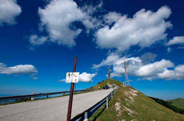 istock panorama of a mountain road against the sky with clouds 2157149222