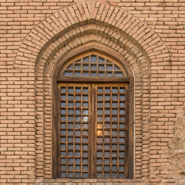 istock Vintage Traditional wooden window 2157151804