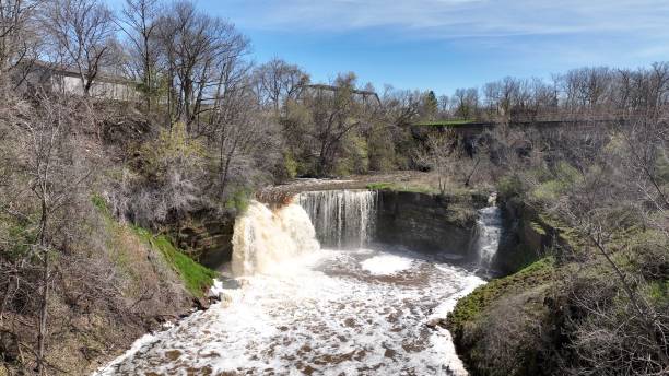 istock Medina Water Fall New York State 2157152216