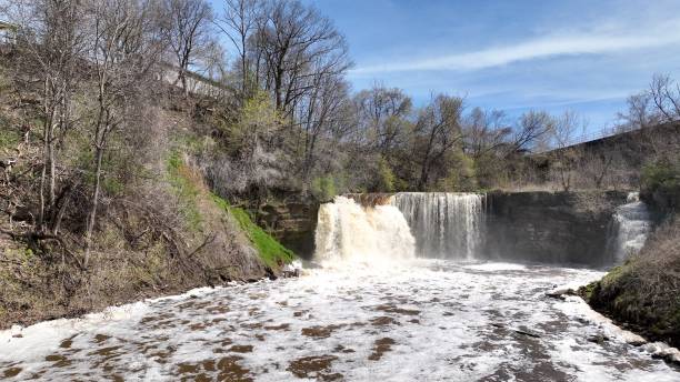 istock Medina Water Fall New York State 2157152217