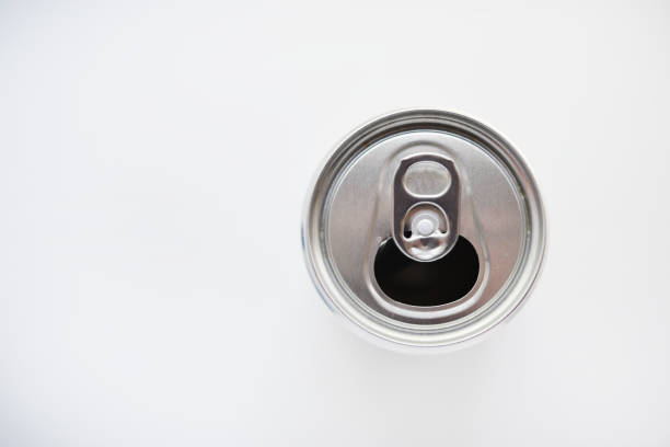 istock A silver tin can on a white background. A juice can. Aluminum containers. 2157157689