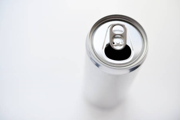 istock A silver tin can on a white background. A juice can. Aluminum containers. 2157157709