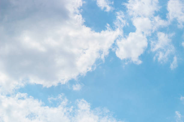 istock Texture of blue sky with clouds, background 2157163275