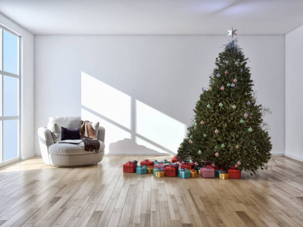 istock Large luxury modern bright interiors Living room mockup illustration 3D rendering image 2157166851