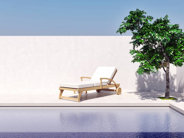 istock Large luxury modern bright interiors Living room mockup illustration 3D rendering image 2157167080