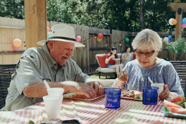 istock Multi-Generation Family Enjoying a Backyard Summer Party 2157172234