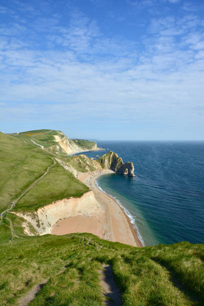 Durdle Door in the Jurassic Coast, Dorset, UK