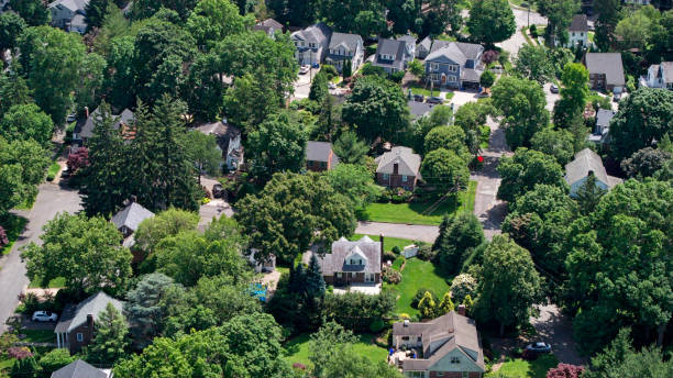 istock Small town America neighborhood 2157184010