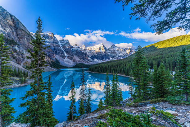 istock Seven Sisters, Moraine Lake 2157189971