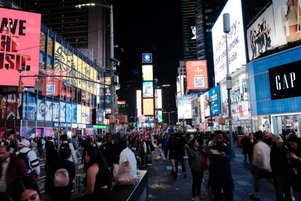 istock Time square  at New York City 2157198266