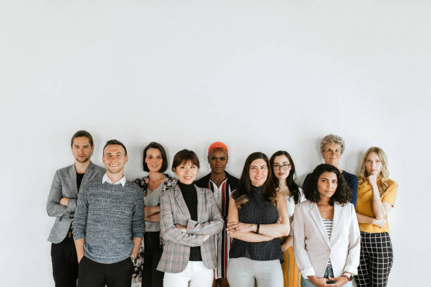 istock Diverse business people in a team 2157200810