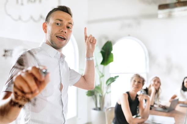istock Business people in a meeting 2157200849