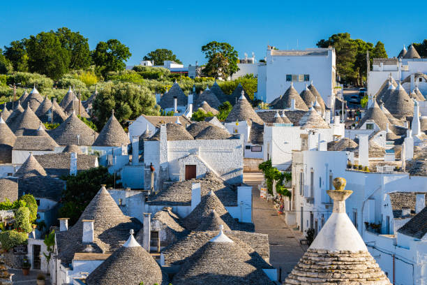 istock Trulli huts in Puglia Italy 2157205642